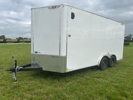 New 2026 H&H 8x16 Tandem 10K Cargo w/ Ramp Door & 7' Interior Height