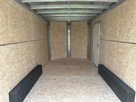 New 2026 H&H 8x16 Tandem 10K Cargo w/ Ramp Door & 7' Interior Height