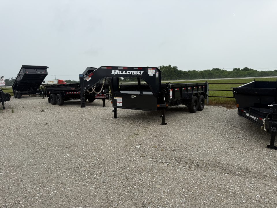 New 2026 Hillcrest Trailers 159714SGD Dump Trailer