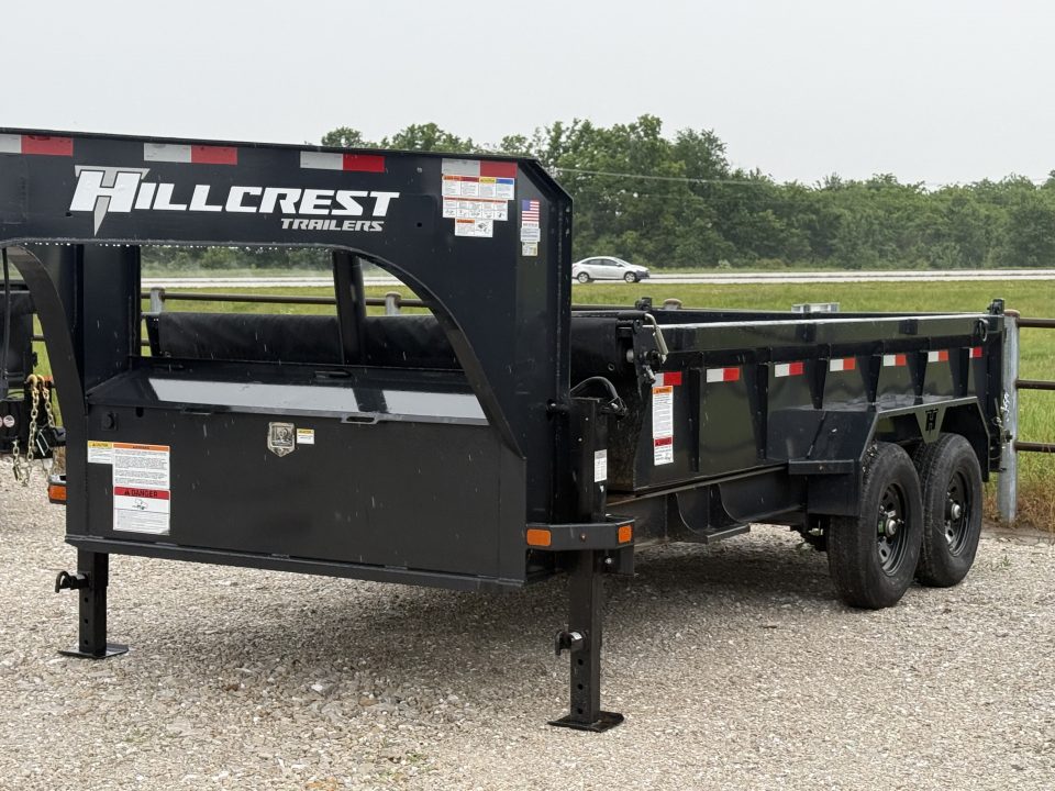 New 2026 Hillcrest Trailers 159714SGD Dump Trailer