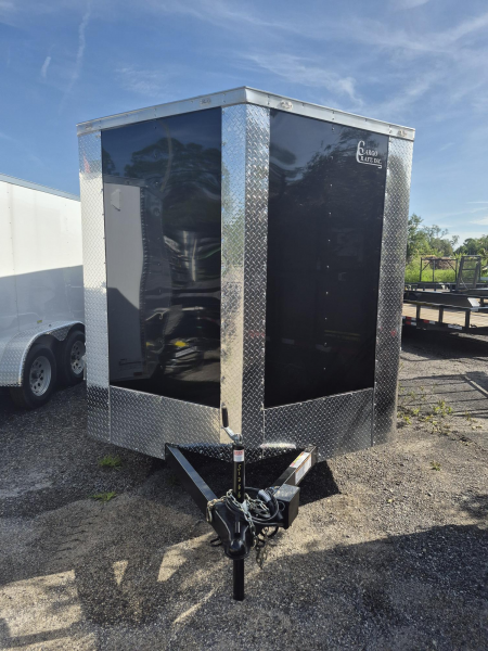 New 2026 Cargo Craft 7x16 Tandem Axle Enclosed Trailer | Black Cargo Trailer