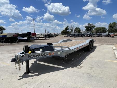 New 2026 RawMaxx FYH - 24' x 102" Low Pro Full Tilt Trailer