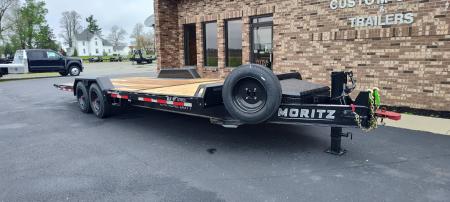 New 2026 Moritz International 16'+6' 20K Gravity Tilt Extreme Equipment Trailer