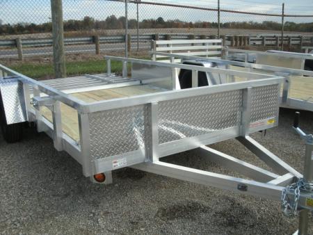 New 2027 Quality Steel and Aluminum 74  x 10' ALCJ3.5K Utility Trailer