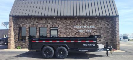 New 2026 Moritz International 6'10 x14' 16K Dump Trailer