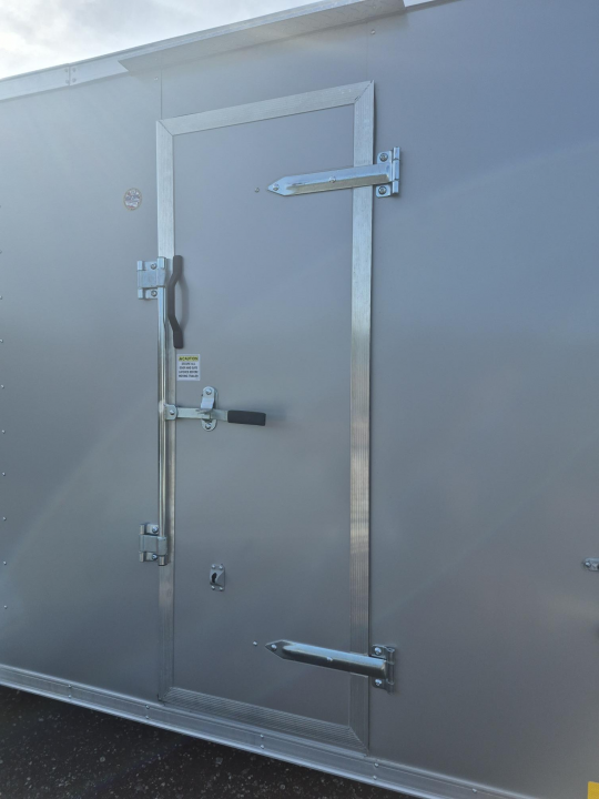 New Cargo Craft 7x16 Tandem Axle Enclosed Trailer | Silver Cargo Trailer