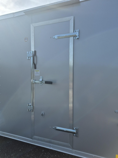 New Cargo Craft 7x16 Tandem Axle Enclosed Trailer | Silver Cargo Trailer