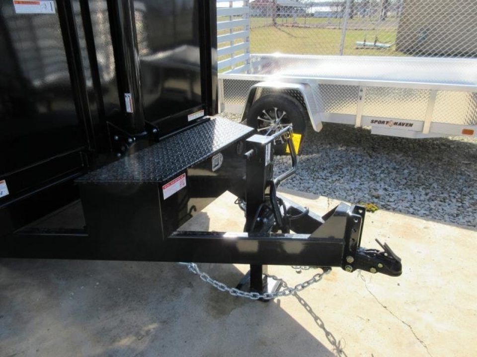 New 2026 Sure-Trac 82 IN x 14 HD Low Profile Dump Trailer w/ 4 Ft. Sides 14K Telescopic Dump Trailer