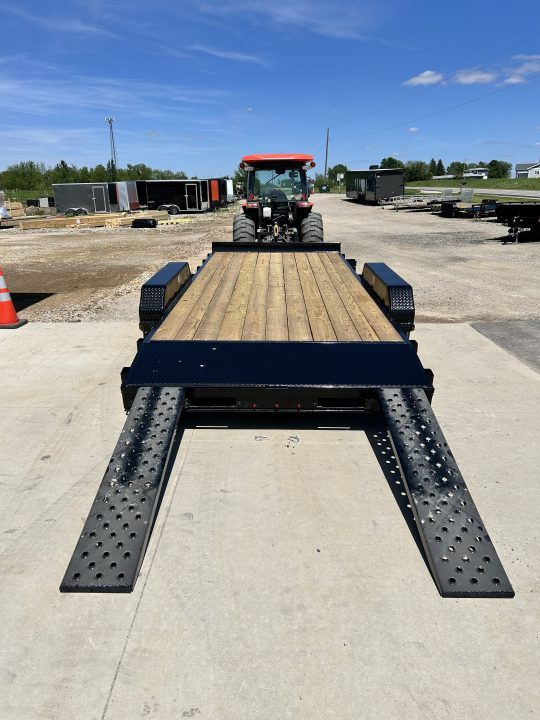 New 2026 H&H Trailers 82"X20' 7k gvwr Slide-Out ramps Car / Racing Trailer