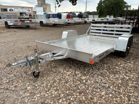 New 2026 Bear Track 76 x10' ALUMINUM Utility Trailer
