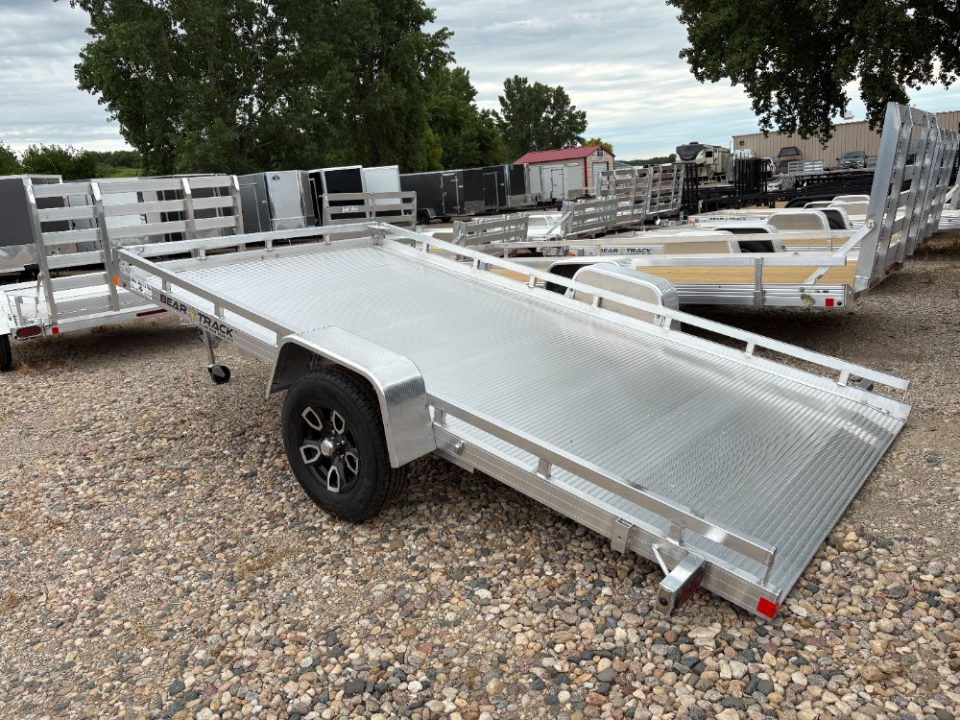 New Bear Track 81"x14' ALUMINUM TILT Tilt Trailer