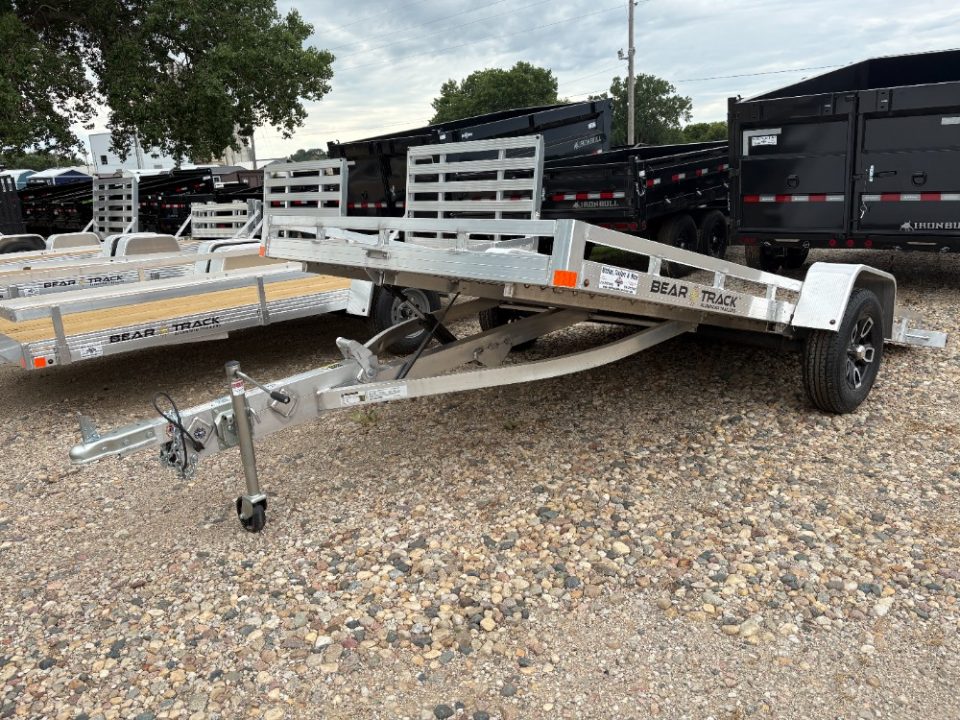 New Bear Track 81"x14' ALUMINUM TILT Tilt Trailer