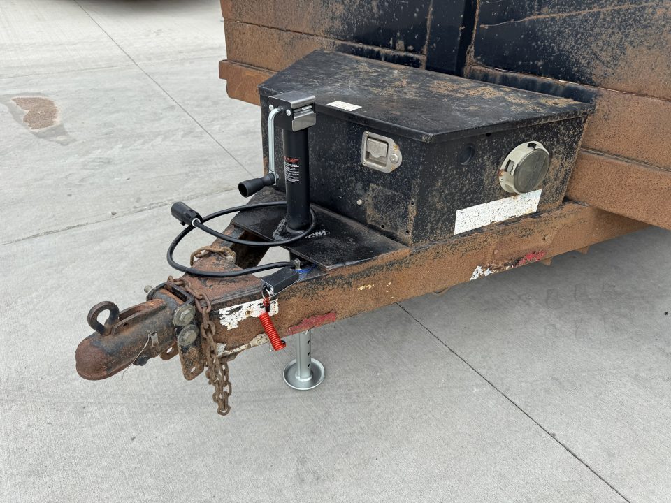 Used 2012 Big Tex Trailers 12ft x 83" Dump Trailer 2-5200 lb axles =10K with Ramps