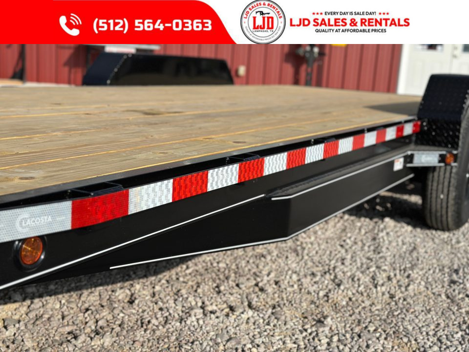 New 2026 Lacosta - 83" x 22' Car Hauler/Equipment Trailer - 14K GVWR
