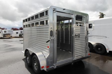 New 2026 Frontier 12' 7" Livestock Stock Trailer