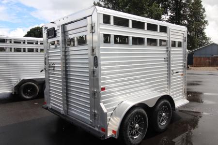 New 2026 Frontier 12' 7" Livestock Stock Trailer