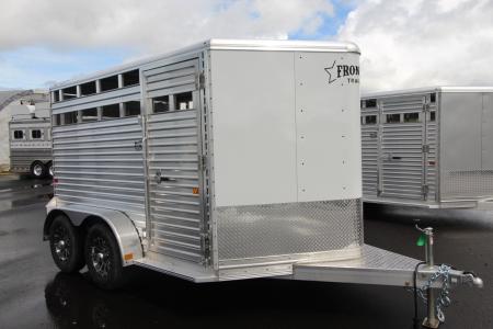 New 2026 Frontier 12' 7" Livestock Stock Trailer