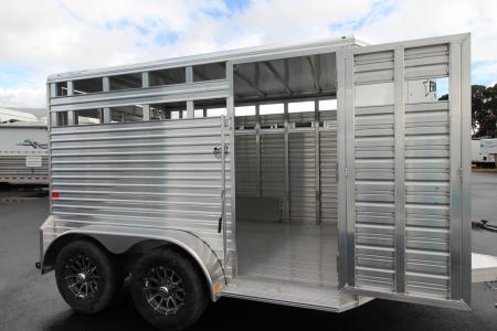 New 2026 Frontier 12' 7" Livestock Stock Trailer