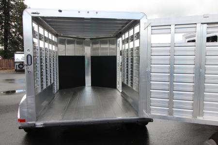 New 2026 Frontier 12' 7" Livestock Stock Trailer