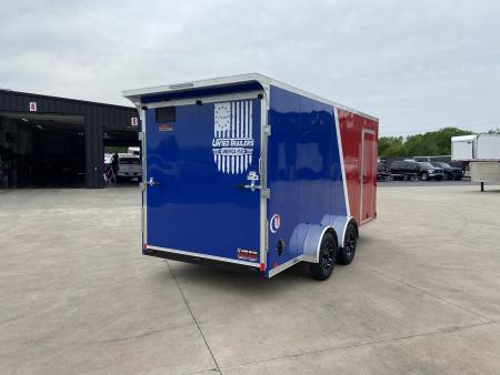 New United 16' Enclosed Cargo Trailer AMERICA 250