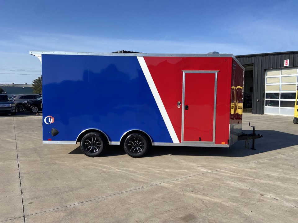 New United Trailers UJ-8.516 Enclosed AMERICA 250