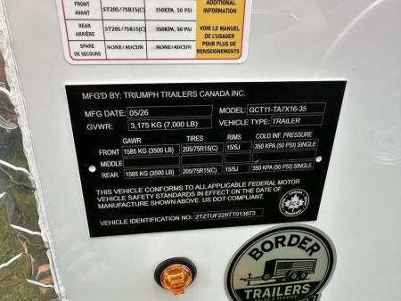 New 2026 Triumph Trailers GCT11-TA7X16-35 Cargo / Enclosed Trailer
