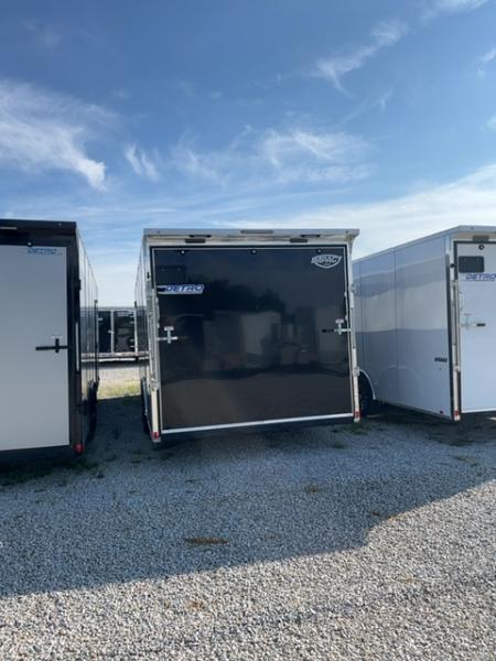 New 2026 Impact Trailers 8.5 x 24 Quake Flat Top V-Nose Car Hauler 10K