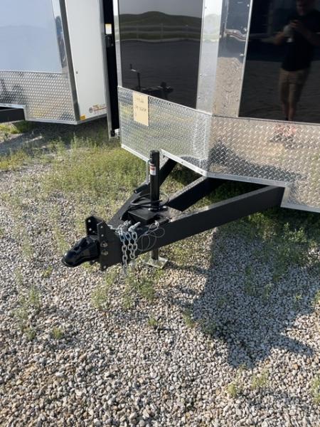 New 2026 Impact Trailers 8.5 x 24 Quake Flat Top V-Nose Car Hauler 10K