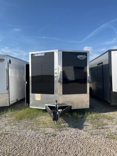 New 2026 Impact Trailers 8.5 x 24 Quake Flat Top V-Nose Car Hauler 10K