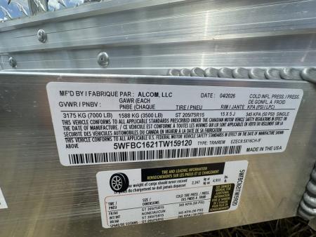 New 2026 E-Z Hauler EZEC8.5X16CH-IF Cargo / Enclosed Trailer
