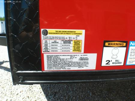 New 2026 American Hauler Arrow 6x12 Deluxe with ACP Cargo / Enclosed Trailer