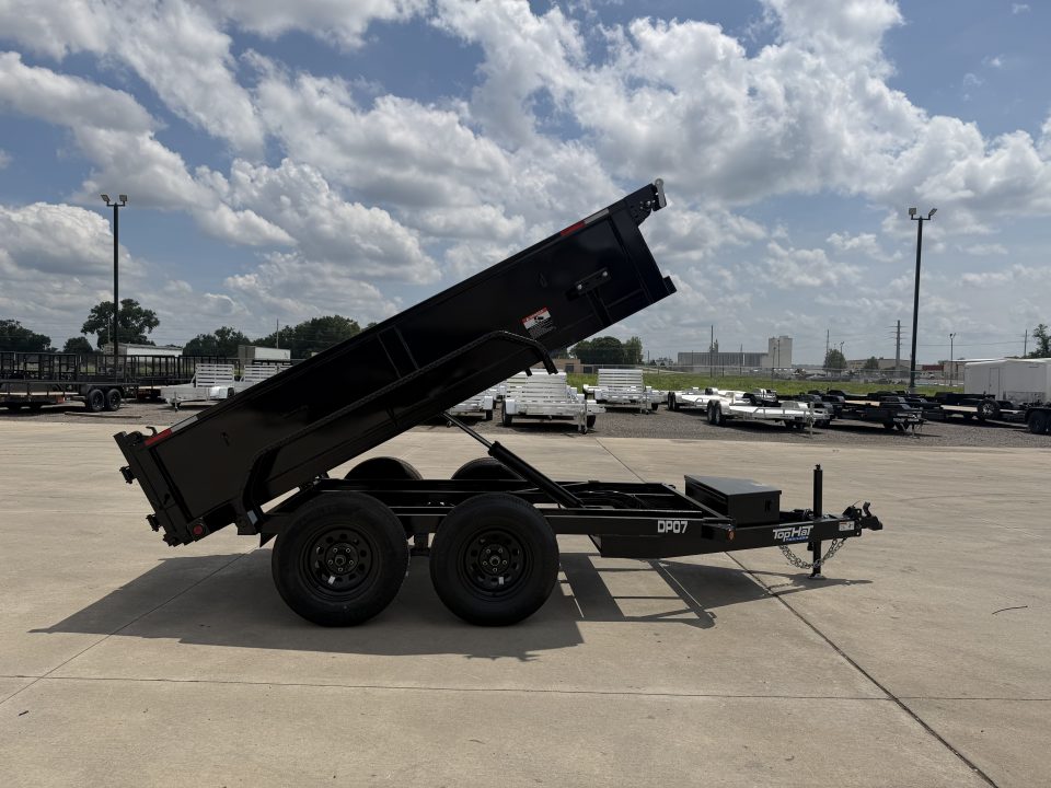 New 2026 Top Hat Trailers 60 X 10 DP07 Dump Trailer