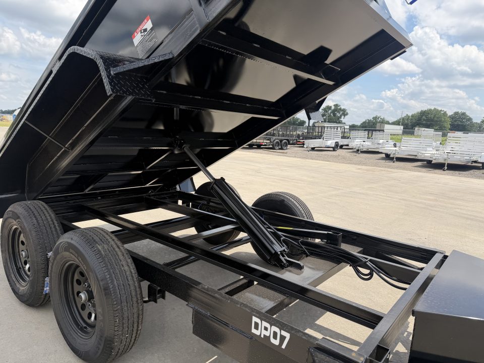 New 2026 Top Hat Trailers 60 X 10 DP07 Dump Trailer