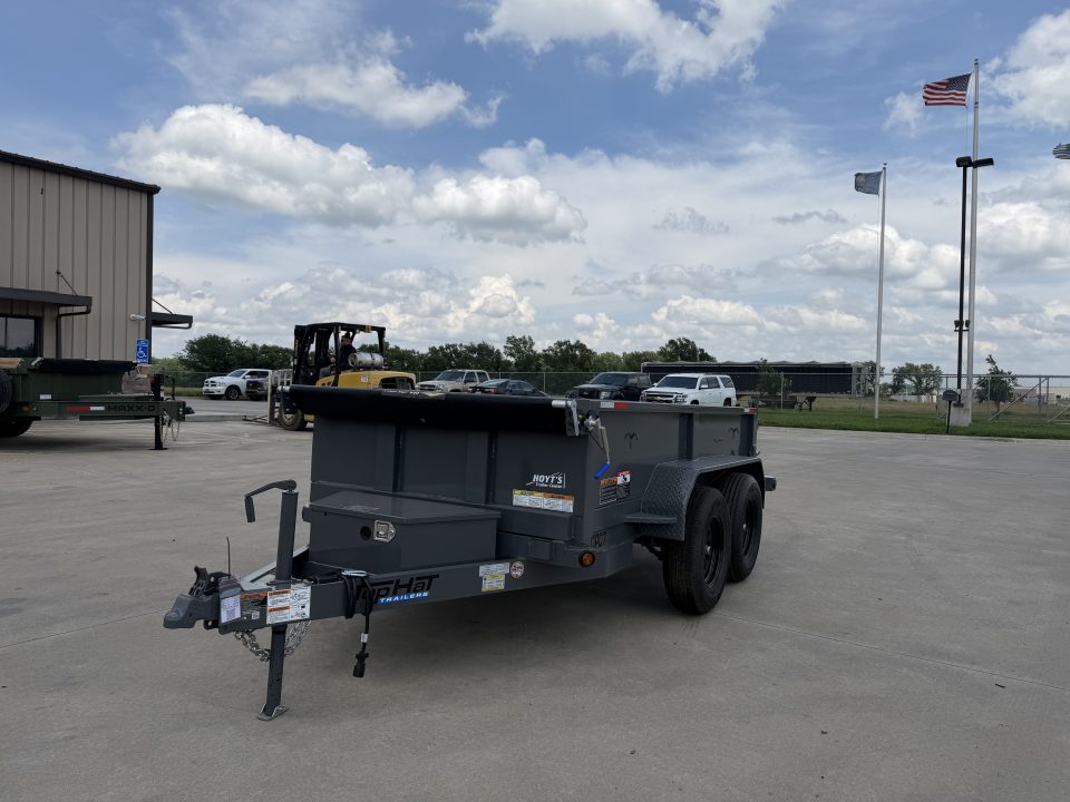 New 2026 Top Hat Trailers 60 X 10 DP07 Dump Trailer