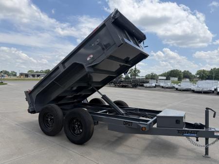 New 2026 Top Hat Trailers 60 X 10 DP07 Dump Trailer