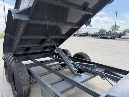 New 2026 Top Hat Trailers 60 X 10 DP07 Dump Trailer