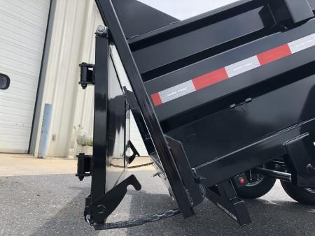 New 2026 Sure-Trac 7X14 Gooseneck Dump Trailer with 7 Gauge Floor