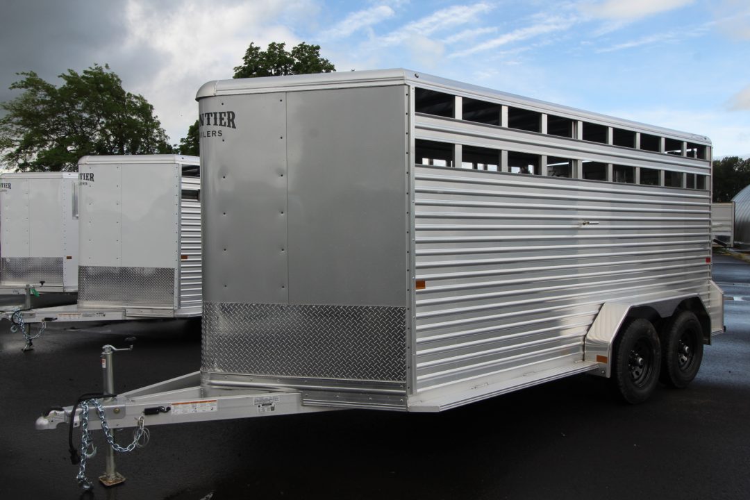 New 2026 Frontier 16' 7" Lite Stock Trailer