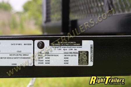 New 2026 5X8 Triple Crown Utility Trailer