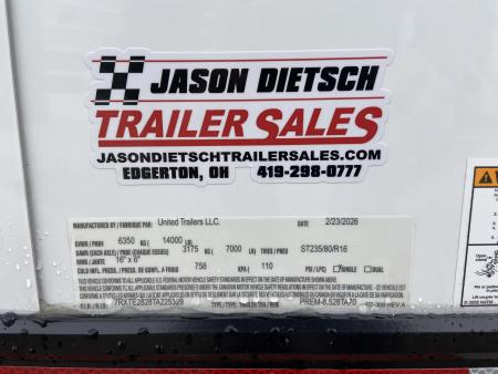 New United PREM-8.528 Racing Trailer