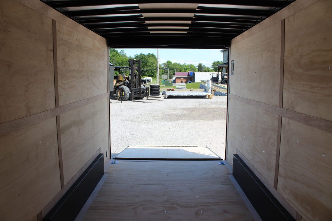 New 2026 United UJ 7.5' x 16' Enclosed Cargo Trailer - 7000# GVW - RAMP DOOR - 7' INTERIOR HEIGHT - AMERICA 250