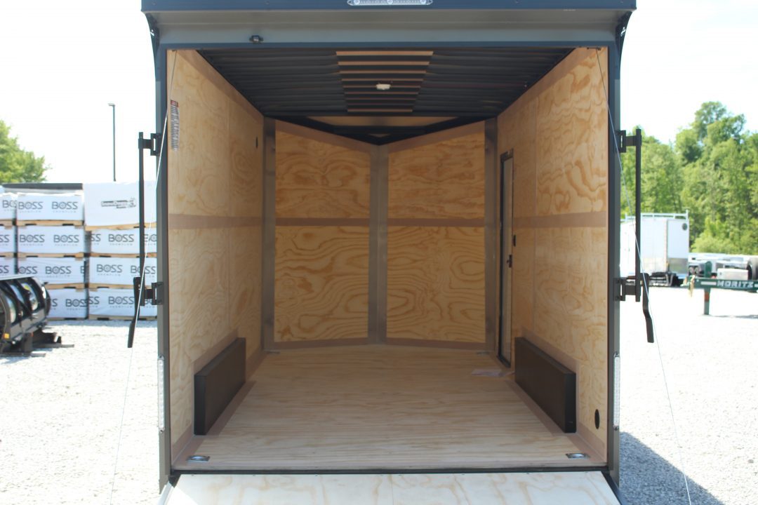 New 2026 United UJ 7.5' x 16' Enclosed Cargo Trailer - 7000# GVW - RAMP DOOR - 7' INTERIOR HEIGHT - AMERICA 250