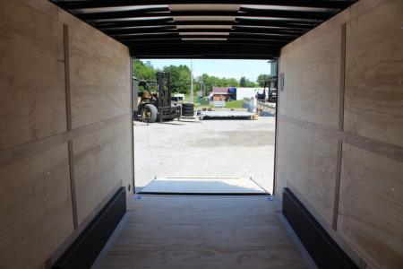 New 2026 United UJ 7.5' x 16' Enclosed Cargo Trailer - 7000# GVW - RAMP DOOR - 7' INTERIOR HEIGHT - AMERICA 250