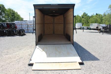 New 2026 United UJ 7.5' x 16' Enclosed Cargo Trailer - 7000# GVW - RAMP DOOR - 7' INTERIOR HEIGHT - AMERICA 250