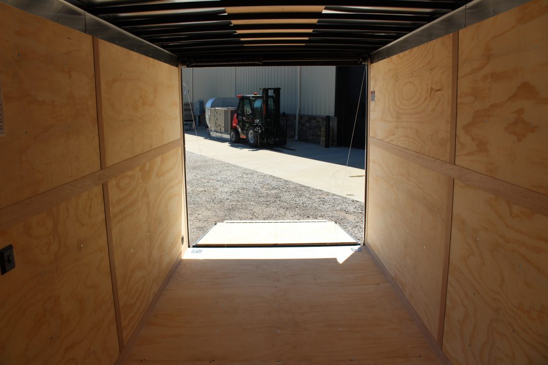 New 2026 United UJ 7' x 16' Enclosed Cargo Trailer - 7000# GVW - RAMP DOOR - 7' INTERIOR HEIGHT - AMERICA 250