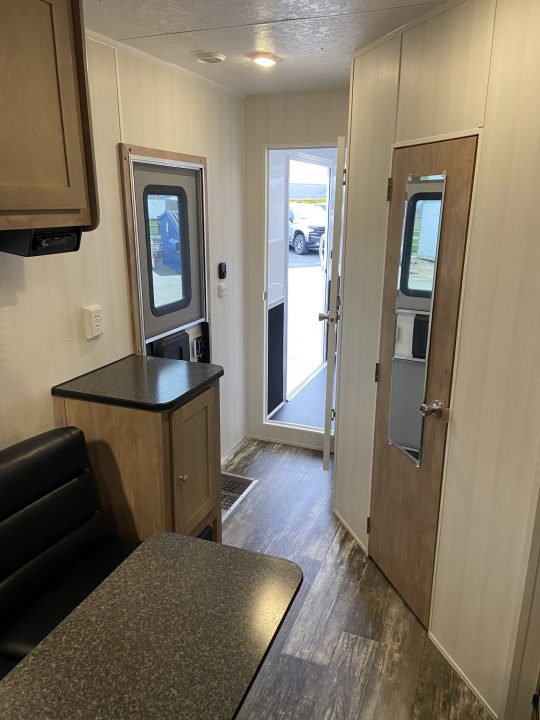 New Vintage Trailers Race Trailer with Living Quarters 48'