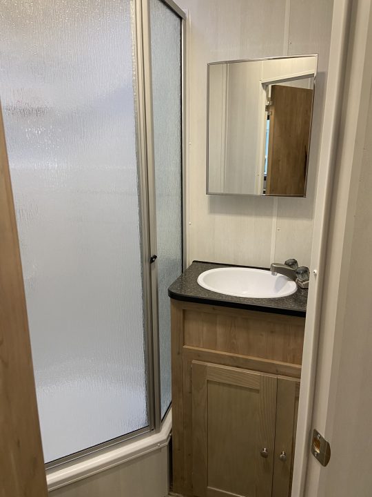 New Vintage Trailers Race Trailer with Living Quarters 48'