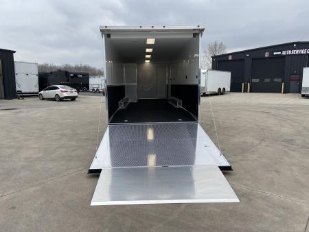 New Vintage Trailers Race Trailer with Living Quarters 48'
