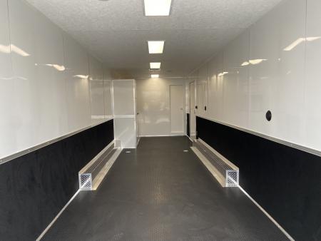 New Vintage Trailers Race Trailer with Living Quarters 48'