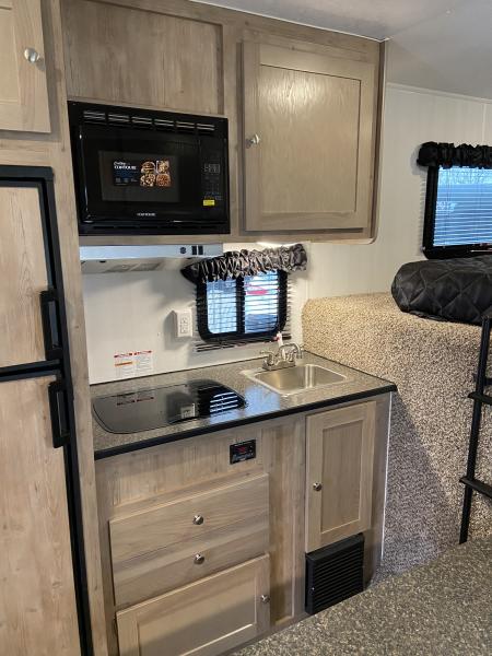 New Vintage Trailers Race Trailer with Living Quarters 48'